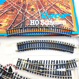 ♻️ 2da mano -  Roco 5004R set de desvíos y vías curvas H0 escala 1:87 E15