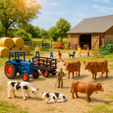 Iberplace 30010 – Superset «Agricultura» H0 (1:87) | Figuras y accesorios de resina pintados a mano