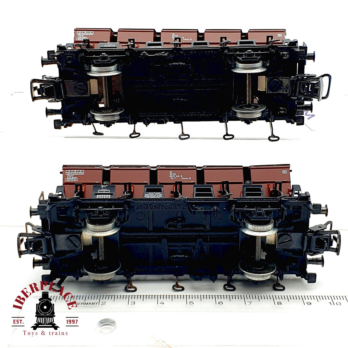 ♻️ 2x Märklin 4635 vagones volquete Kippwagen DB H0 escala 1:87 A28