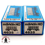 ♻️ 2x Märklin 4635 vagones volquete Kippwagen DB H0 escala 1:87 A28