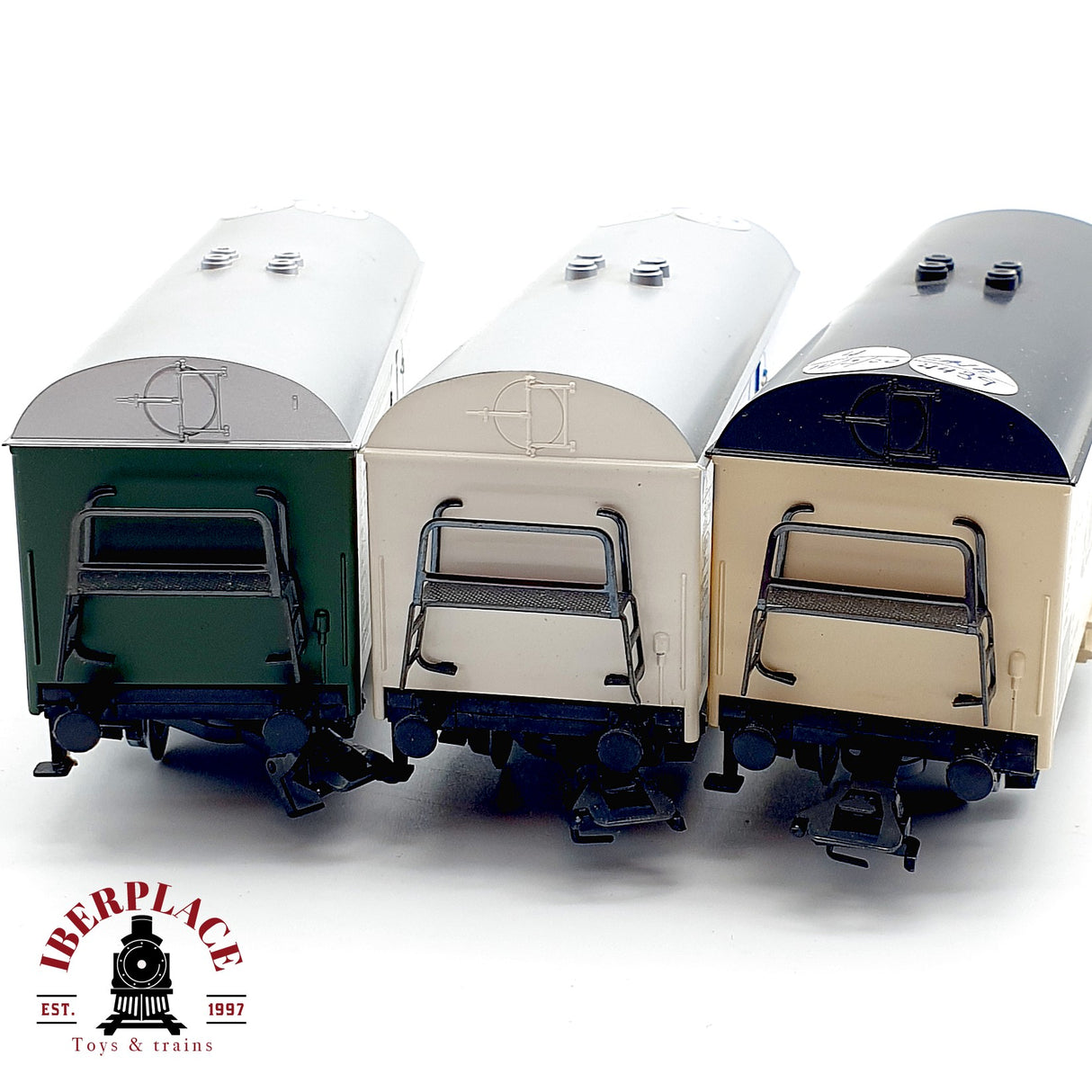 ♻️ 3x Märklin vagones cerveceros Dinkel Acker CD Pils Staufen Bräu DB H0 escala 1:87 A28