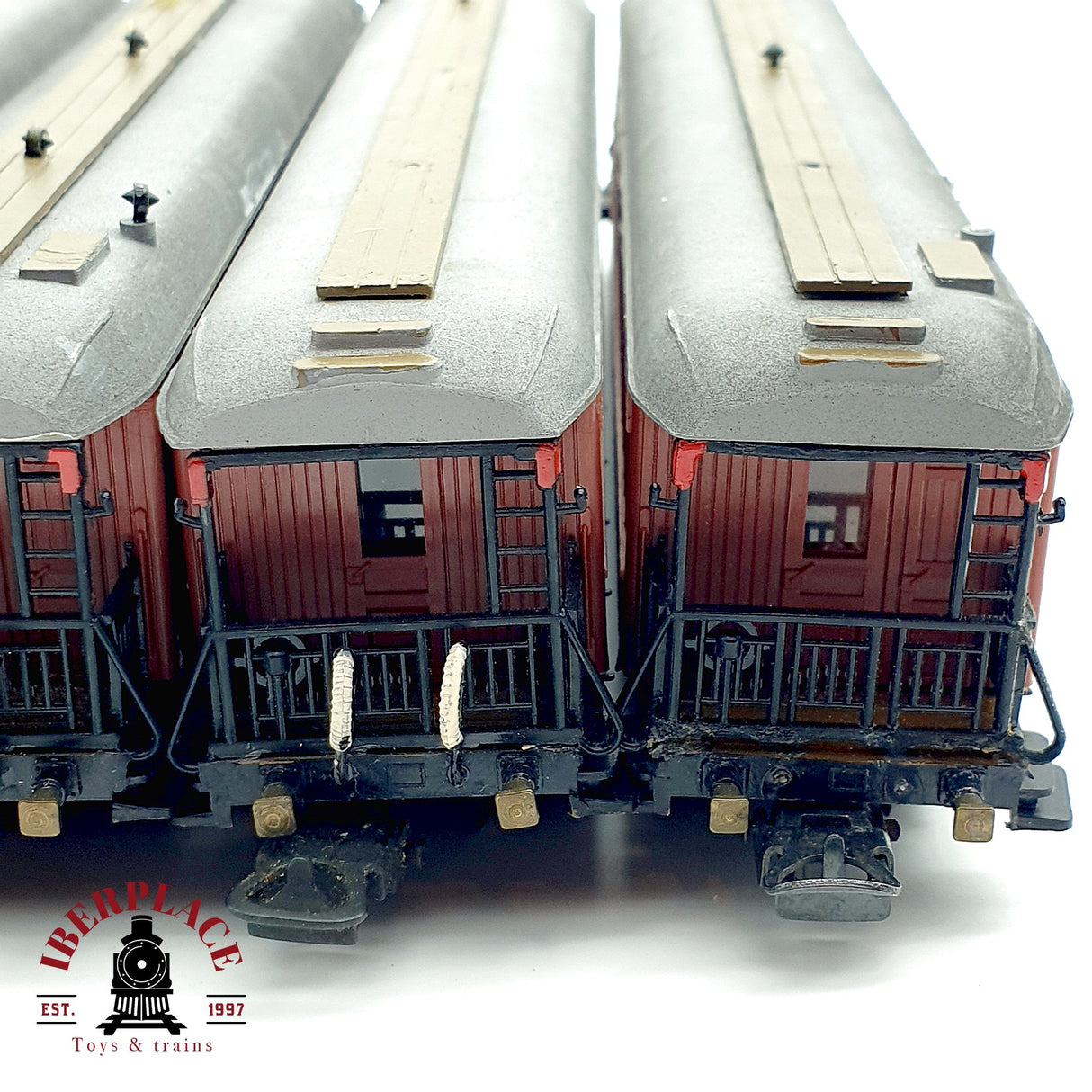 ♻️ 4x DC GARVI vagones pasajeros costa RENFE MZA clase 2 H0 escala 1:87 A28
