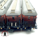 ♻️ 4x DC GARVI vagones pasajeros costa RENFE MZA clase 2 H0 escala 1:87 A28