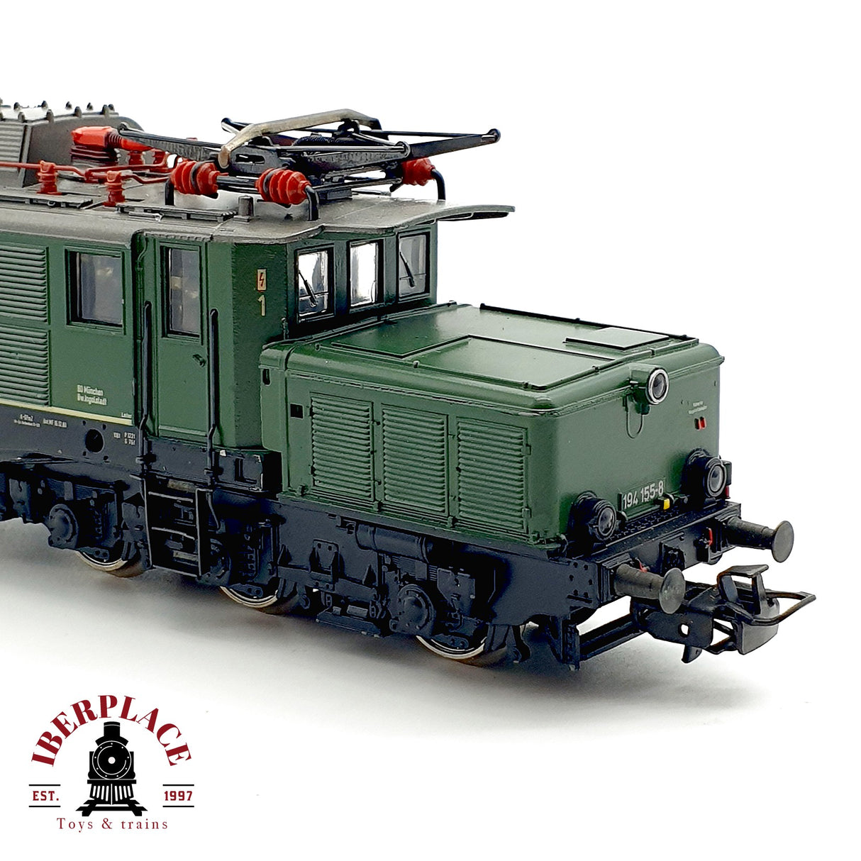 ♻️ AC Märklin locomotora cocodrilo BR 194 155-8 DB H0 escala 1:87 A28
