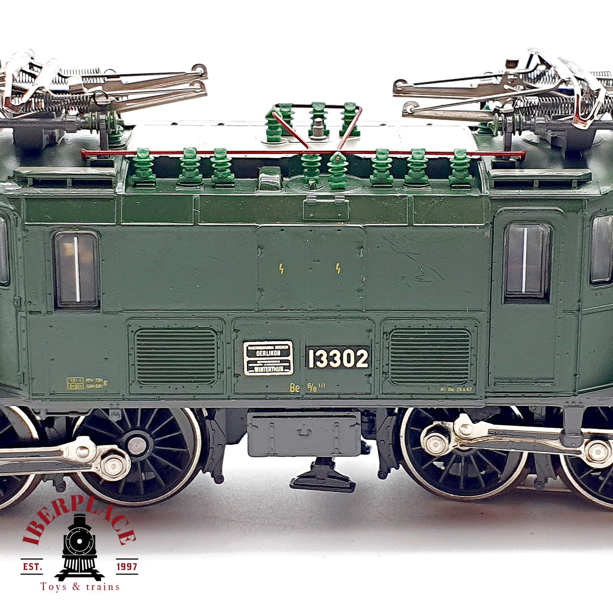 ♻️ AC Märklin locomotora cocodrilo BR 133 02 SBB CFF H0 escala 1:87 A28