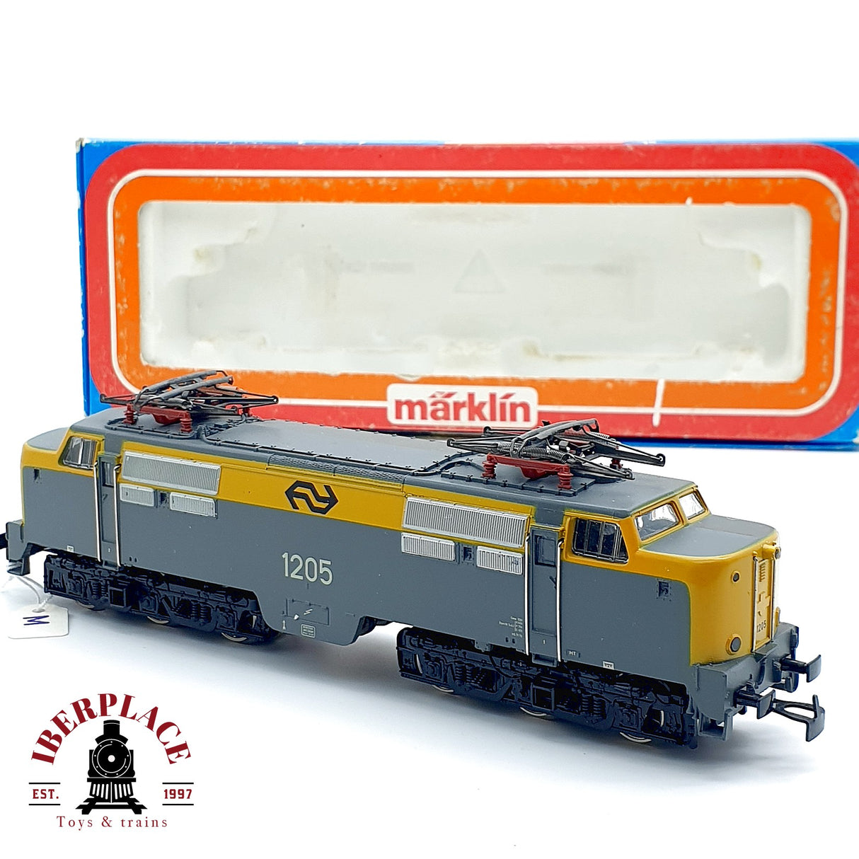 ♻️ AC Märklin 3055 Locomotora eléctrica 1205 NS H0 escala 1:87 A28