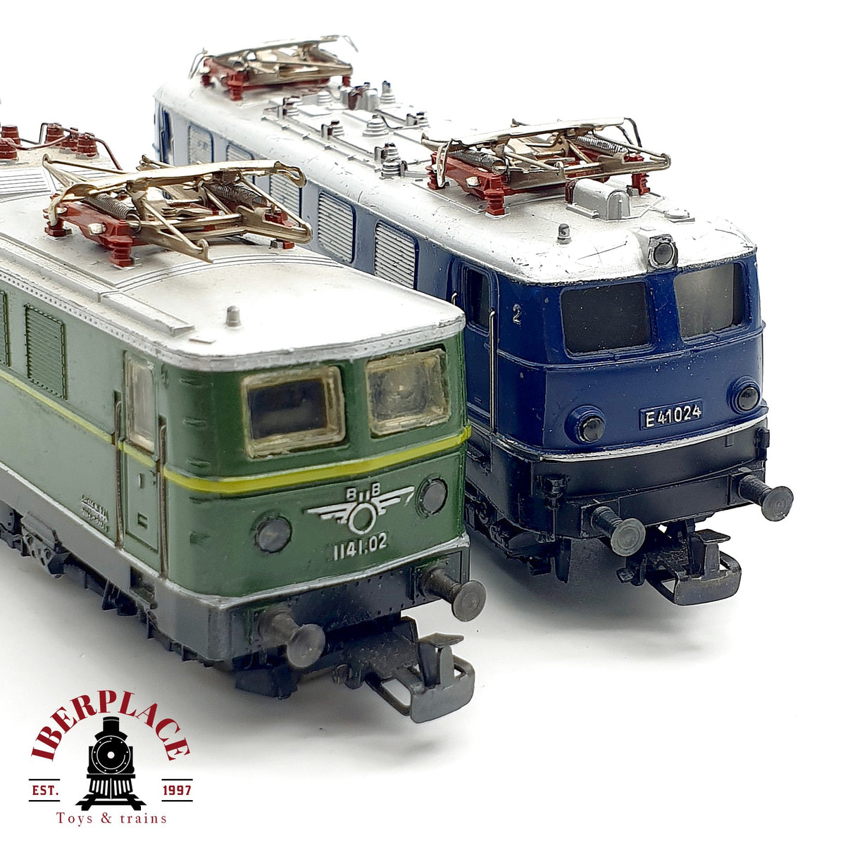 ♻️ 2x AC Märklin 3034 3036 Locomotoras ÖBB DB Hierro fundido H0 escala 1:87 A28