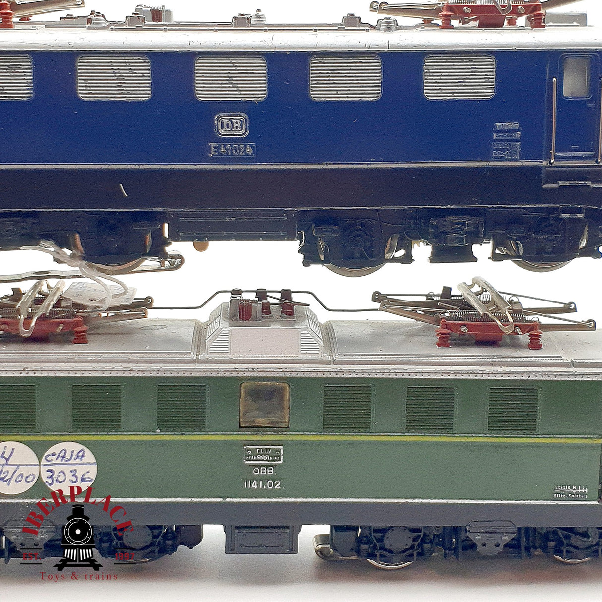 ♻️ 2x AC Märklin 3034 3036 Locomotoras ÖBB DB Hierro fundido H0 escala 1:87 A28