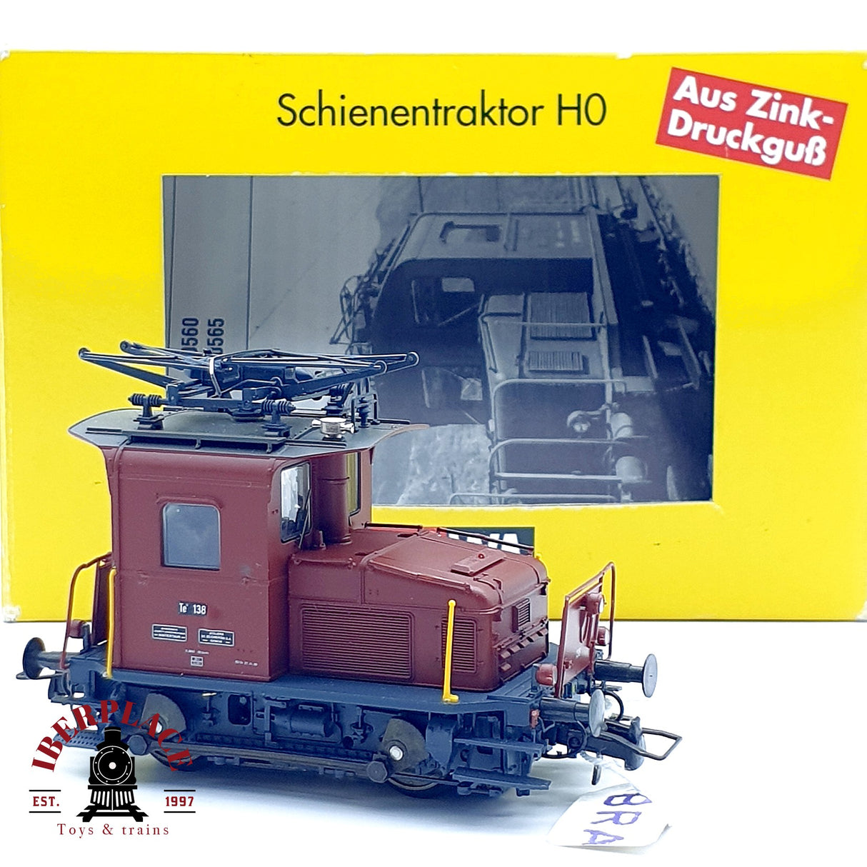 ♻️ AC BRAWA 0565 Locomotora Rangiertraktor Te 138 H0 escala 1:87 A28