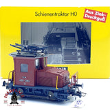 ♻️ AC BRAWA 0565 Locomotora Rangiertraktor Te 138 H0 escala 1:87 A28