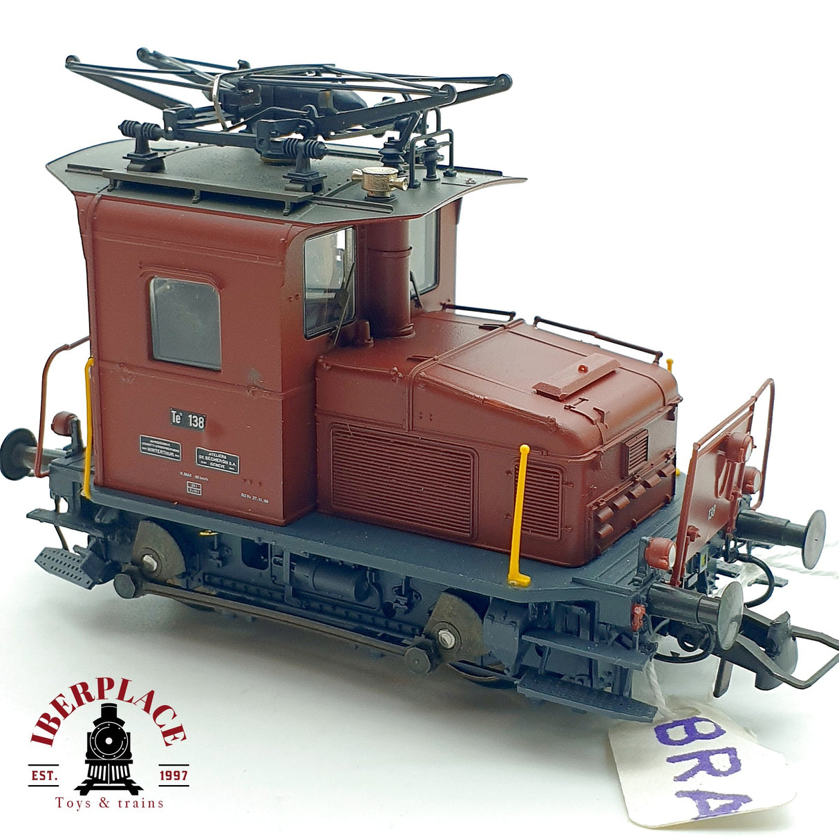 ♻️ AC BRAWA 0565 Locomotora Rangiertraktor Te 138 H0 escala 1:87 A28