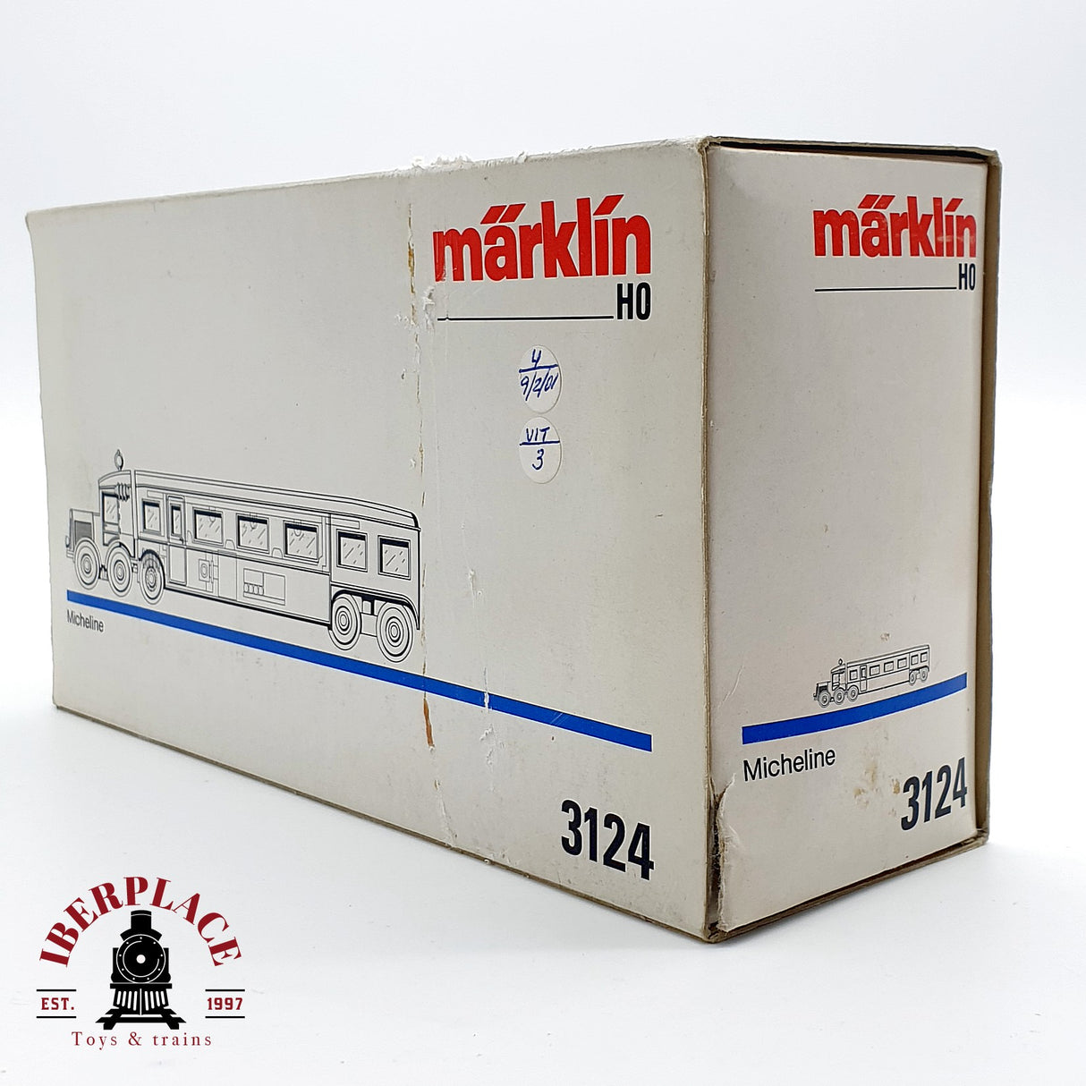 ♻️ AC Märklin 3124 Ferrobus Micheline H0 escala 1:87 A28