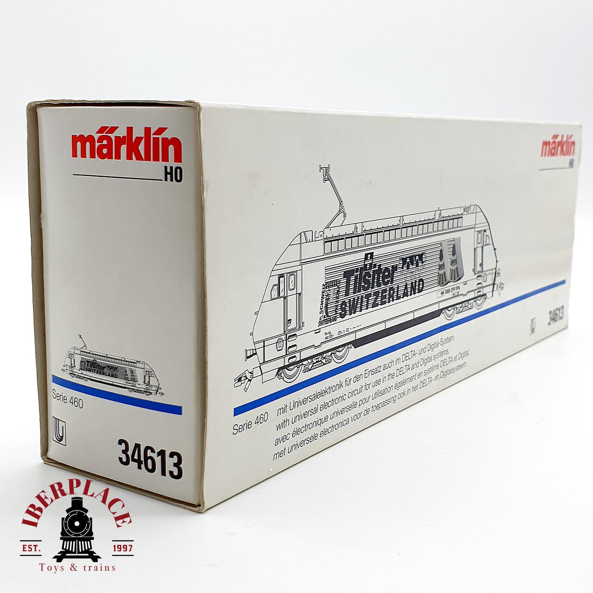 ♻️ AC Märklin 34613 Locomotora Tilsiter switzerland SBB CFF H0 escala 1:87 A28