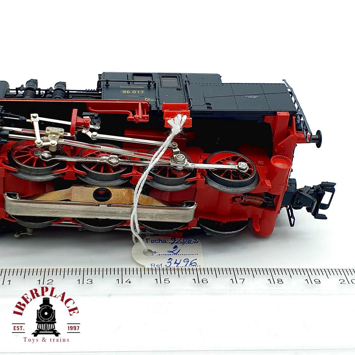 ♻️ AC Märklin 3496 Locomotora BR 96 017 DR H0 escala 1:87 A28
