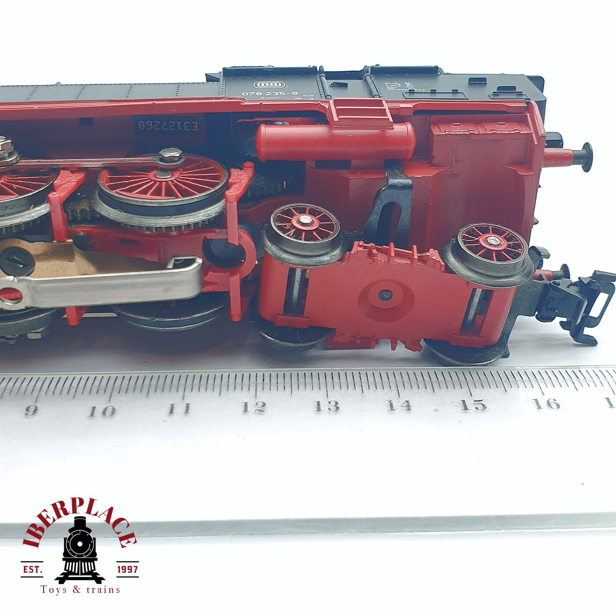 ♻️ 2da mano - Märklin 3306 Locomotora de vapor DB 078 235-9 Negra H0 escala 1:87