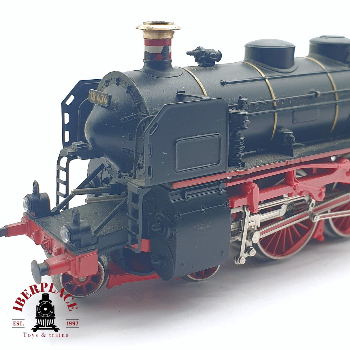 ♻️ 2da mano - Märklin 3518 Locomotora de vapor DR 18 434 Negra H0 escala 1:87
