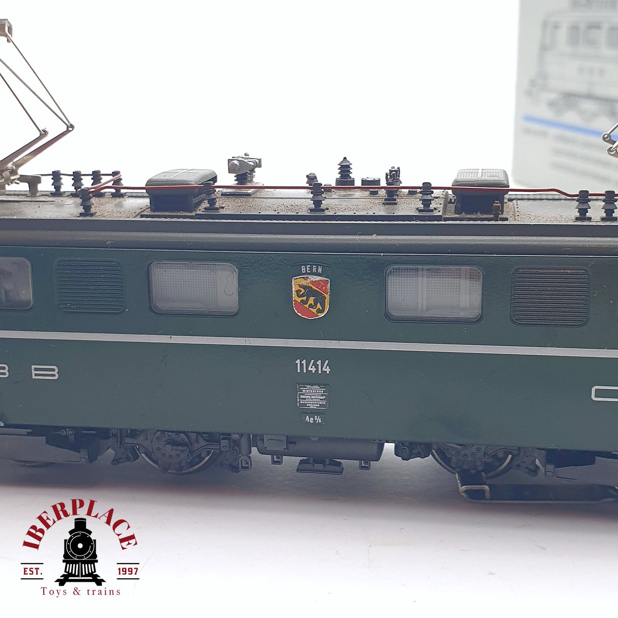 ♻️ 2da mano - Märklin 3638 Digital Locomotora eléctrica SBB CFF 11414 H0 escala 1:87