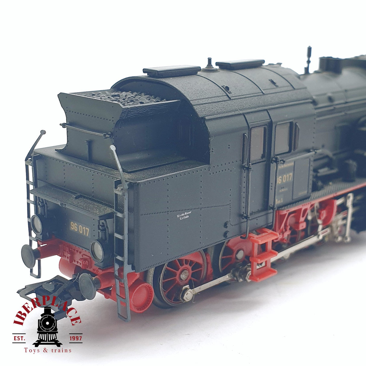 ♻️ 2da mano - Märklin 3796 Digital Locomotora de vapor DR BR 96 017 Negra H0 escala 1:87