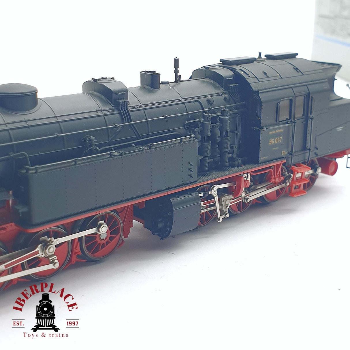 ♻️ 2da mano - Märklin 3796 Digital Locomotora de vapor DR BR 96 017 Negra H0 escala 1:87