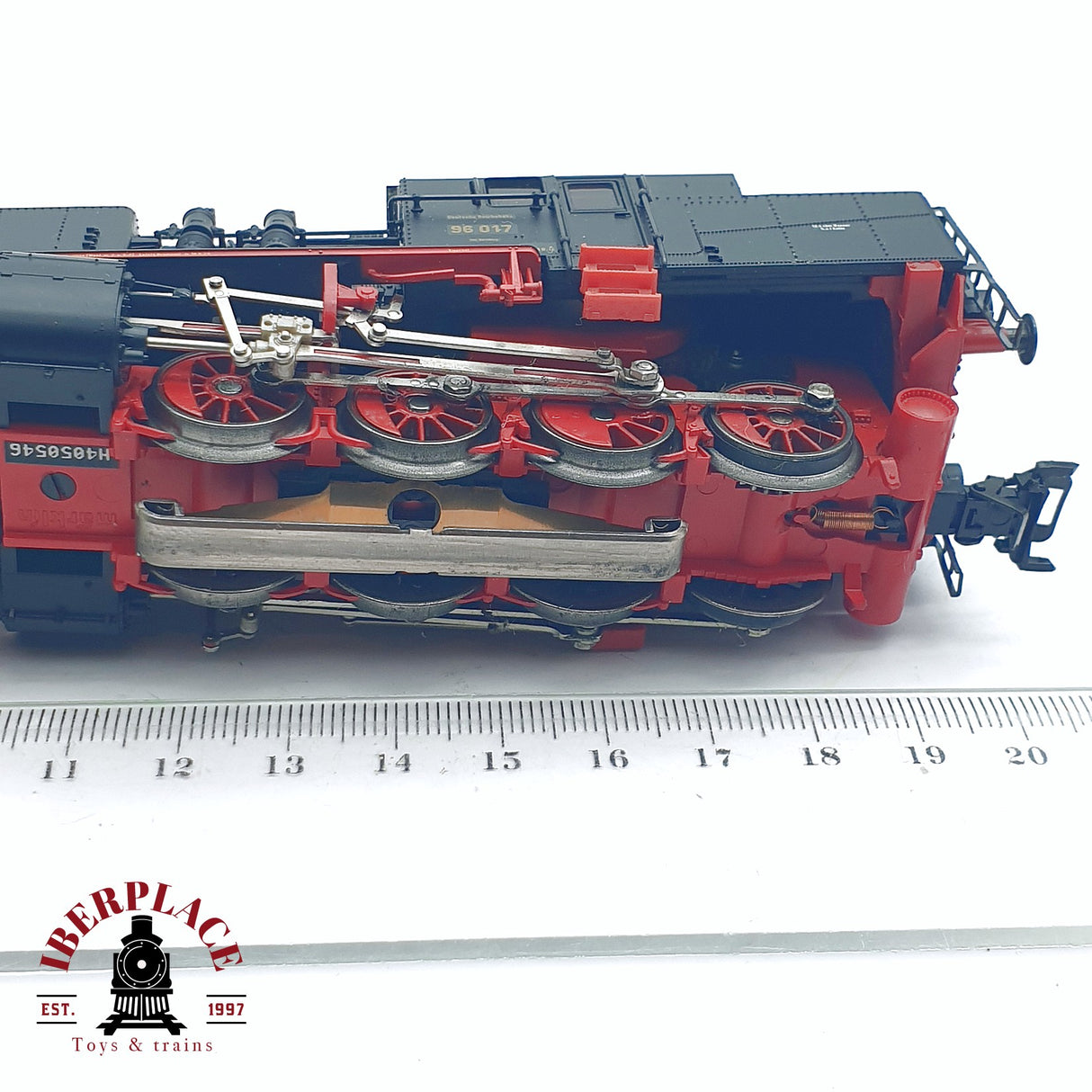 ♻️ 2da mano - Märklin 3796 Digital Locomotora de vapor DR BR 96 017 Negra H0 escala 1:87