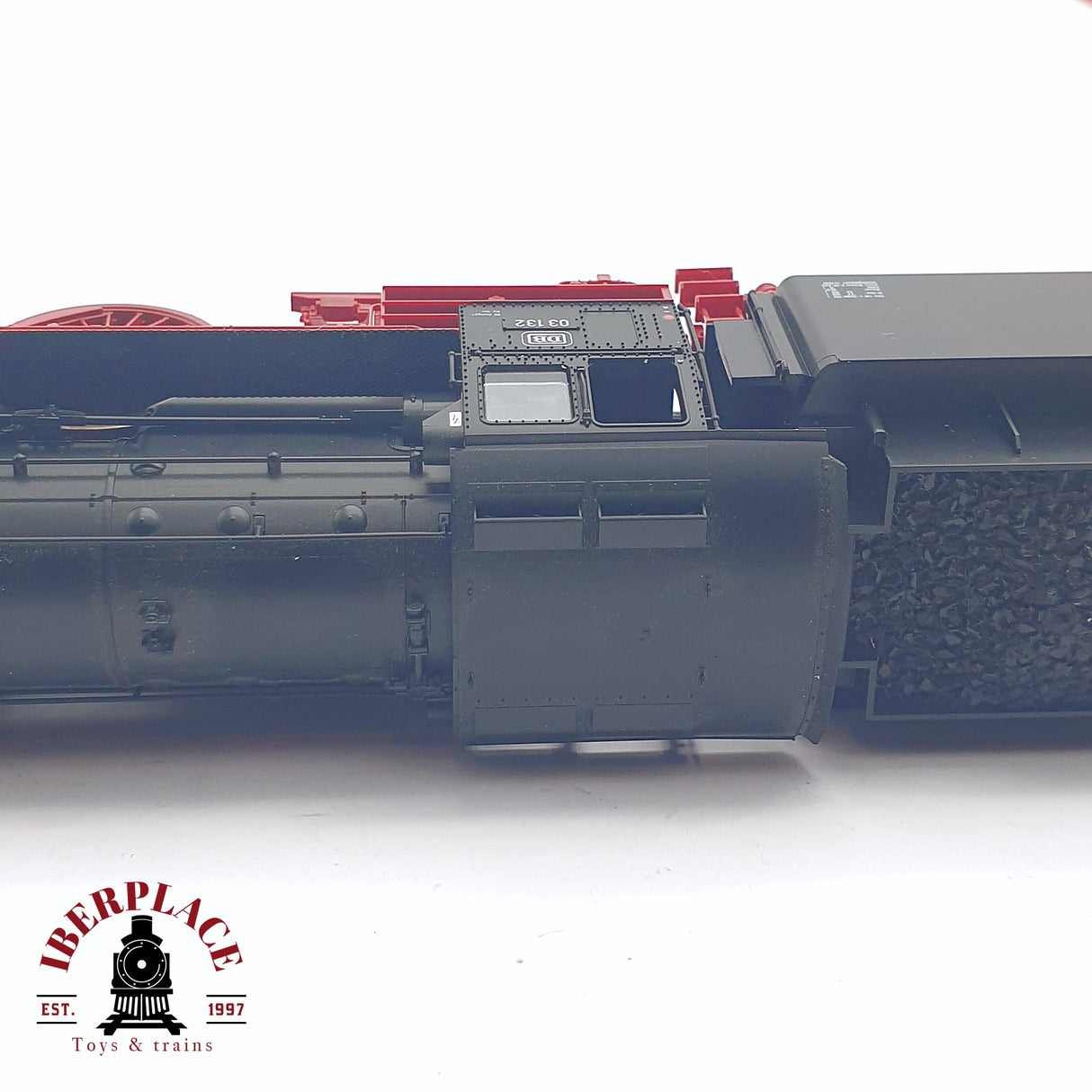 ♻️ 2da mano - DC Roco 43340 Locomotora de vapor DB BR 03 132 Negra H0 escala 1:87
