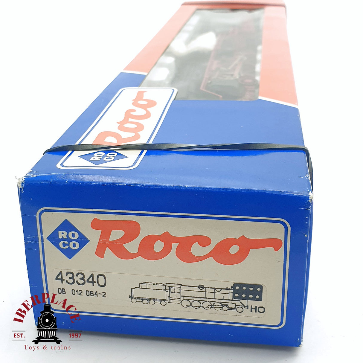 ♻️ 2da mano - DC Roco 43340 Locomotora de vapor DB BR 03 132 Negra H0 escala 1:87