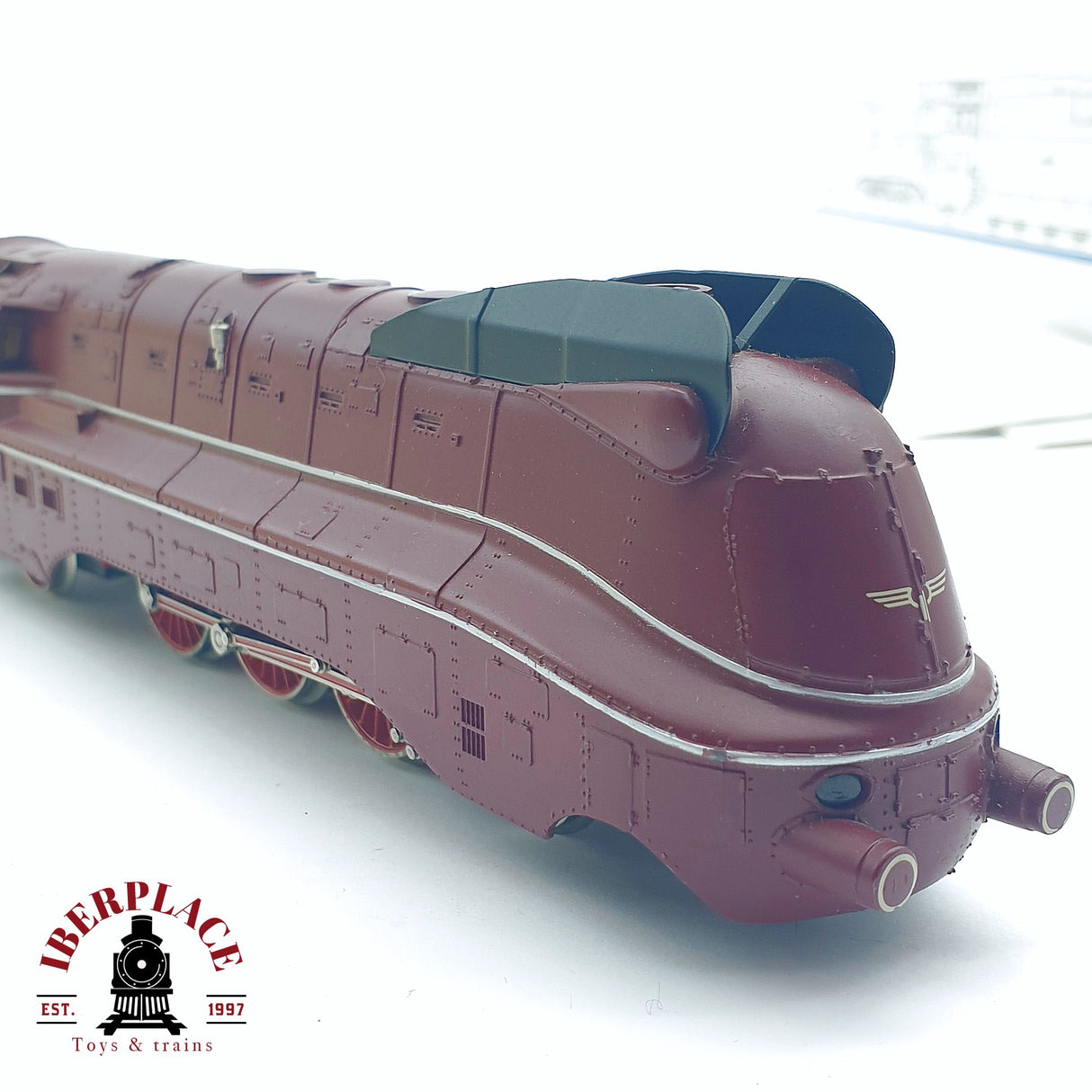 ♻️ 2da mano - Märklin 3089 Locomotora de vapor BR 03 1055 Roja H0 escala 1:87