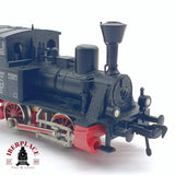 ♻️ 2da mano - DC Fleischmann 4000 Locomotora de vapor ANNA werk-lok Negra H0 escala 1:87