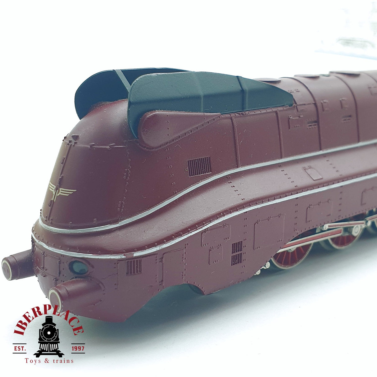 ♻️ 2da mano - Märklin 3089 Locomotora de vapor BR 03 1055 Roja H0 escala 1:87