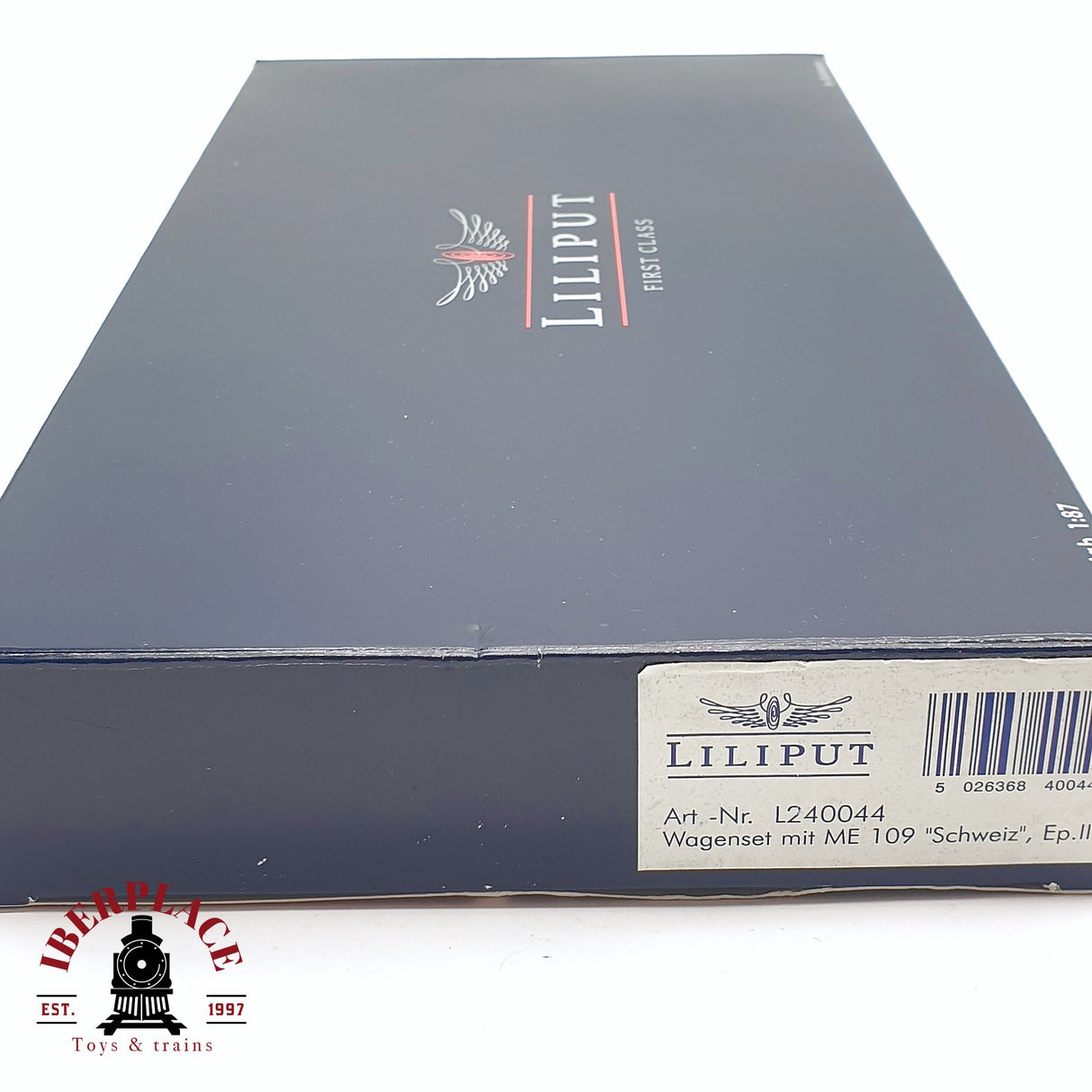 ♻️ 2da mano - DC Liliput L240044 set de vagones ME 109 Suizos Epoca 2 H0 escala 1:87