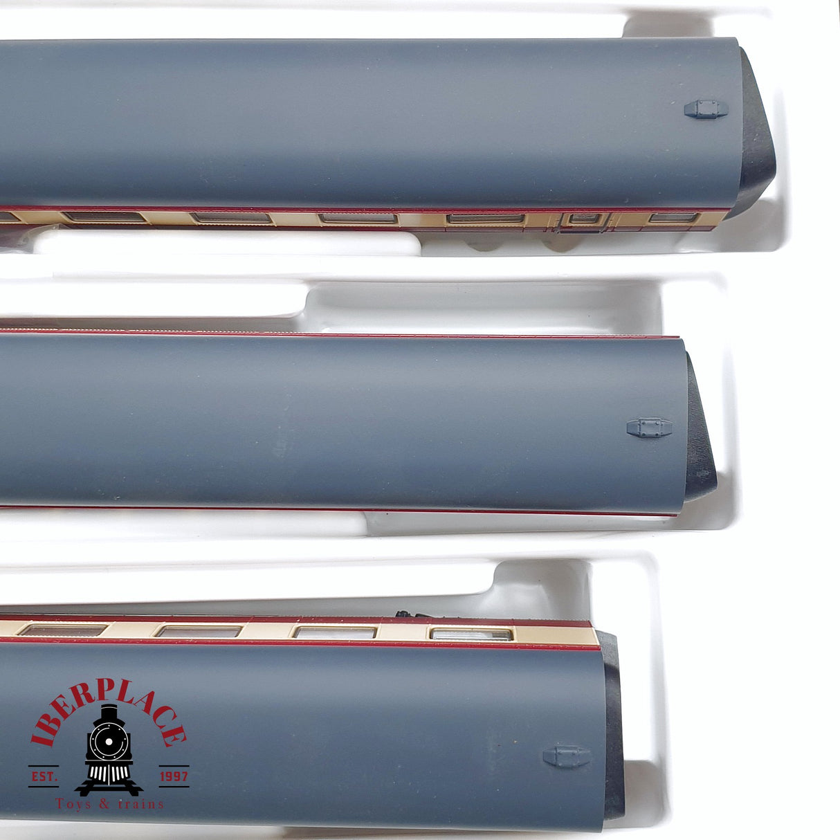 ♻️ 2da mano - DC Roco 43014 vagones complementarios del set TEE H0 escala 1:87