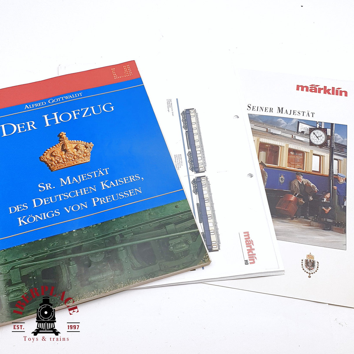 ♻️ 2da mano - Märklin 2x 2681 Digital Set de vagones salón de la emperatriz H0 escala 1:87