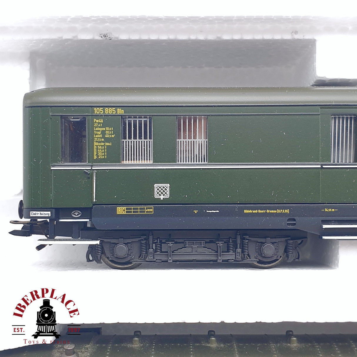 ♻️ 2da mano - Märklin 43258 Set de vagones de tren rápido Berlín-Hamburg Restaurante DR H0 escala 1:87