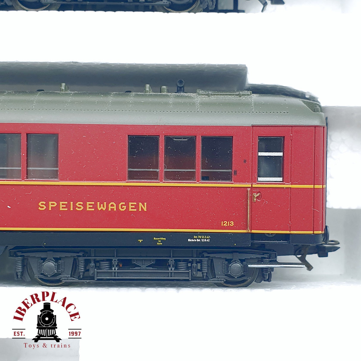 ♻️ 2da mano - Märklin 43258 Set de vagones de tren rápido Berlín-Hamburg Restaurante DR H0 escala 1:87