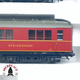 ♻️ 2da mano - Märklin 43258 Set de vagones de tren rápido Berlín-Hamburg Restaurante DR H0 escala 1:87