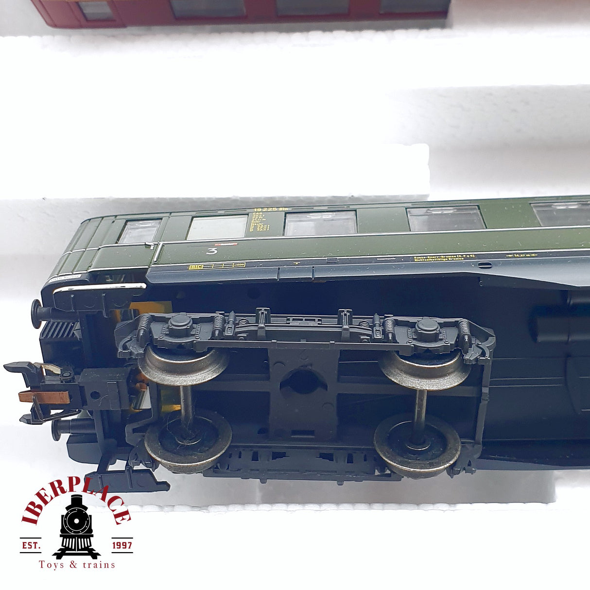 ♻️ 2da mano - Märklin 43258 Set de vagones de tren rápido Berlín-Hamburg Restaurante DR H0 escala 1:87
