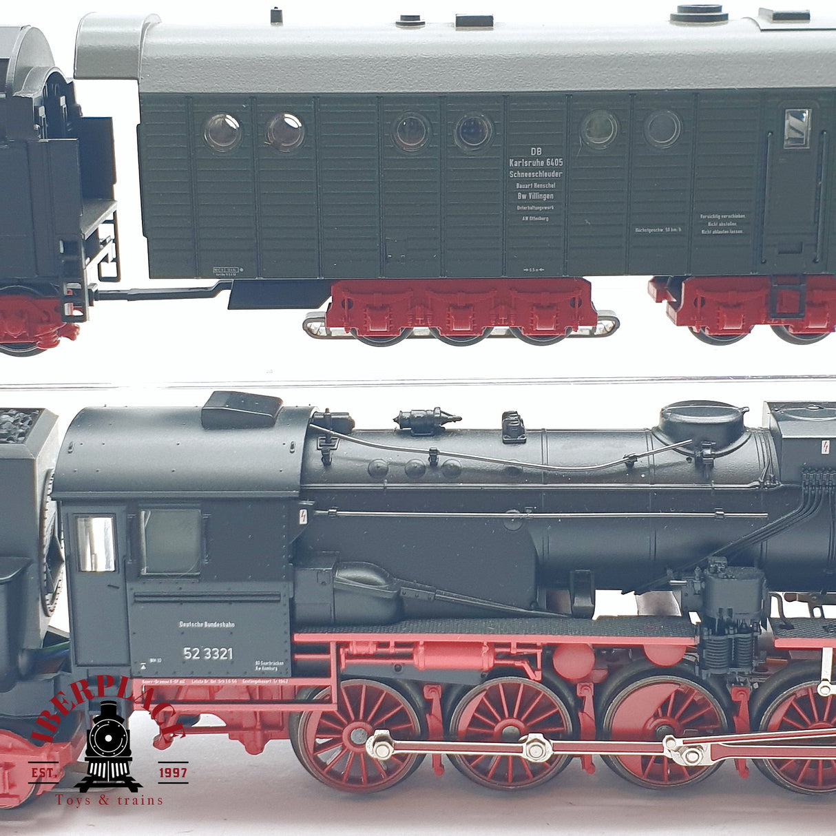 ♻️ 2da mano - Märklin 26830 Digital Locomotora de vapor y quita nieves DB con sonido H0 escala 1:87