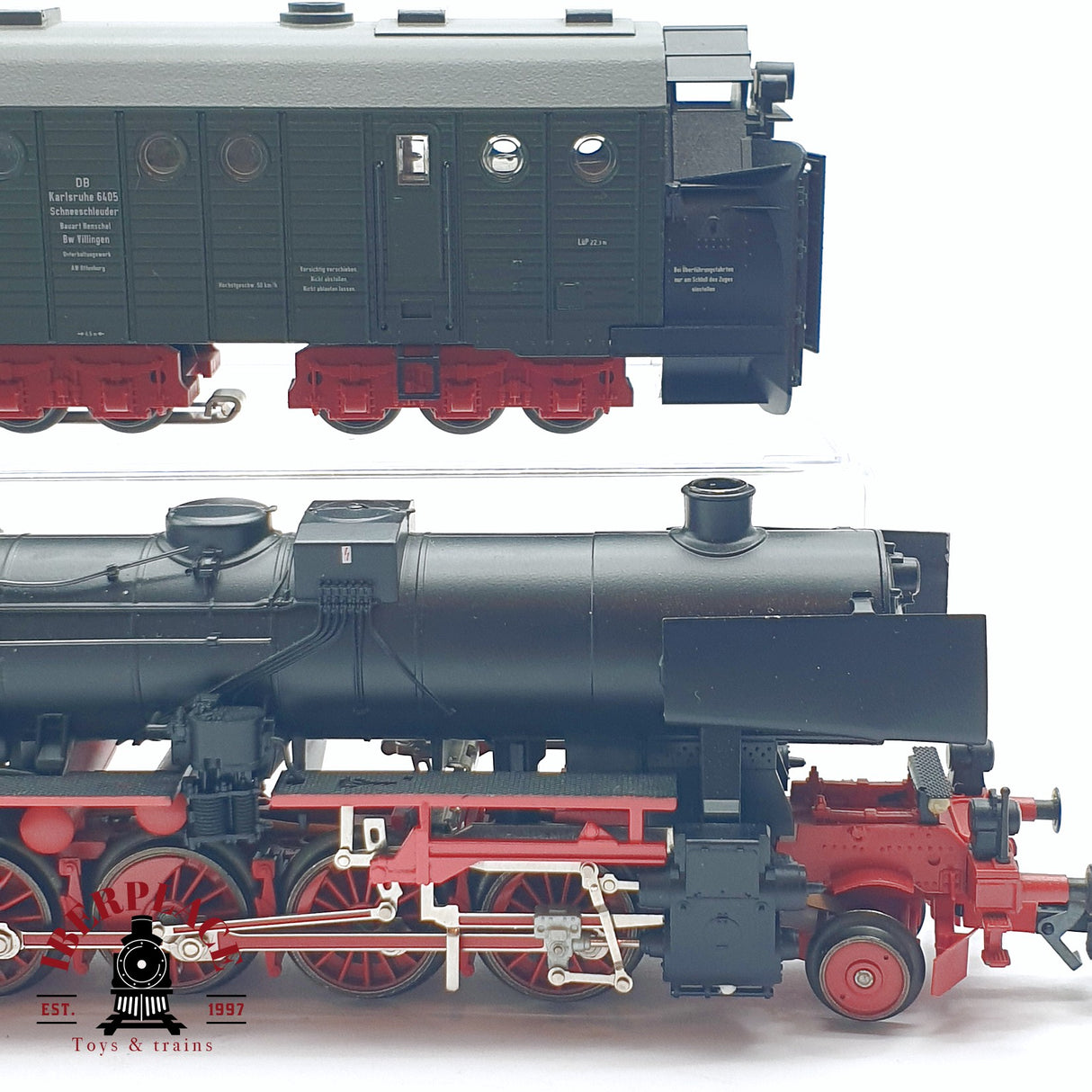 ♻️ 2da mano - Märklin 26830 Digital Locomotora de vapor y quita nieves DB con sonido H0 escala 1:87