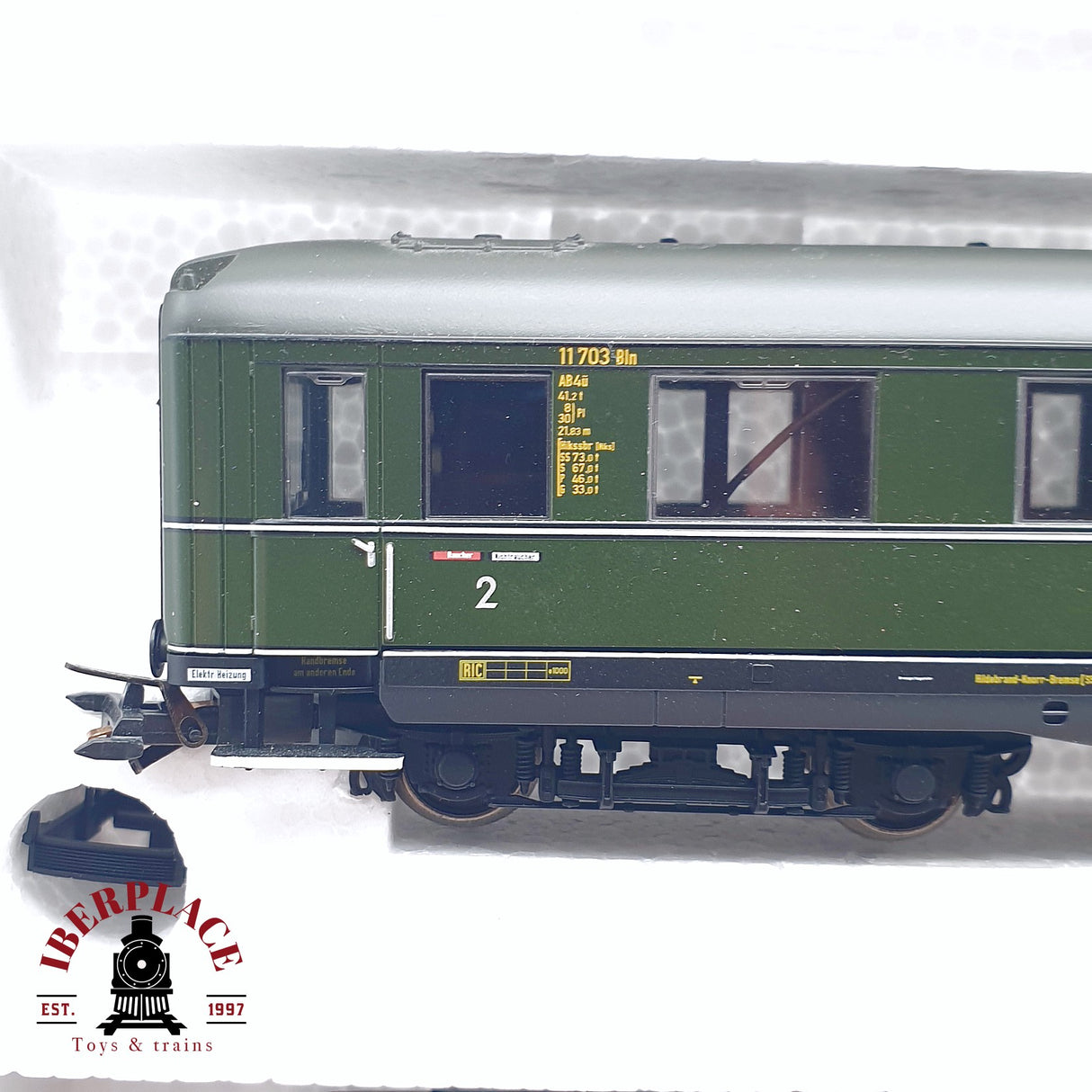 ♻️ 2da mano - Märklin 43259 Set de vagones de tren rápido Berlín-Hamburg H0 escala 1:87
