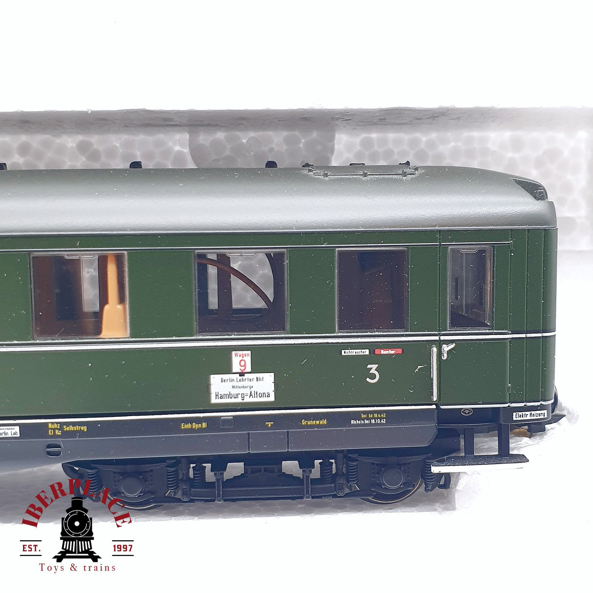 ♻️ 2da mano - Märklin 43259 Set de vagones de tren rápido Berlín-Hamburg H0 escala 1:87