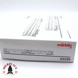 ♻️ 2da mano - Märklin 43259 Set de vagones de tren rápido Berlín-Hamburg H0 escala 1:87