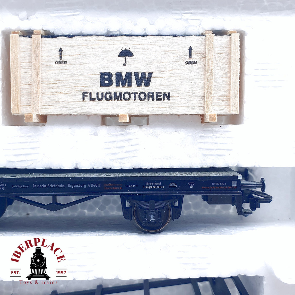 ♻️ 2da mano - Märklin 45093 set de vagones transporte de aviones H0 escala 1:87