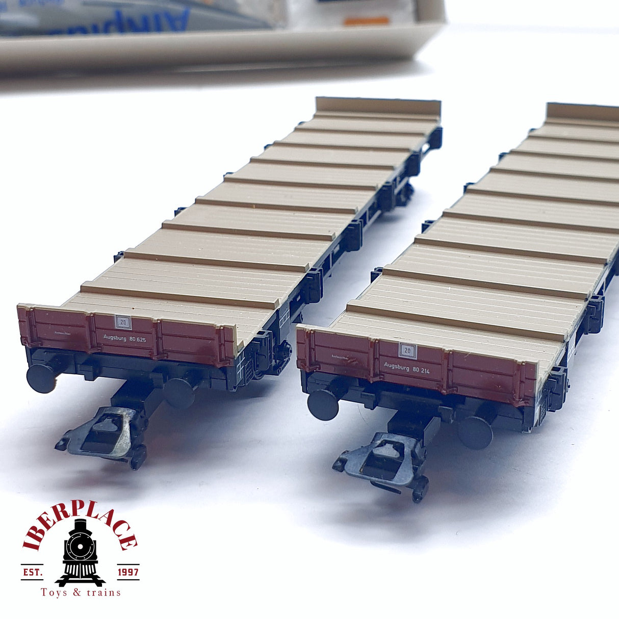 ♻️ 2da mano - Märklin 4506 set de vagones transporte de aviones junkers F13 H0 escala 1:87