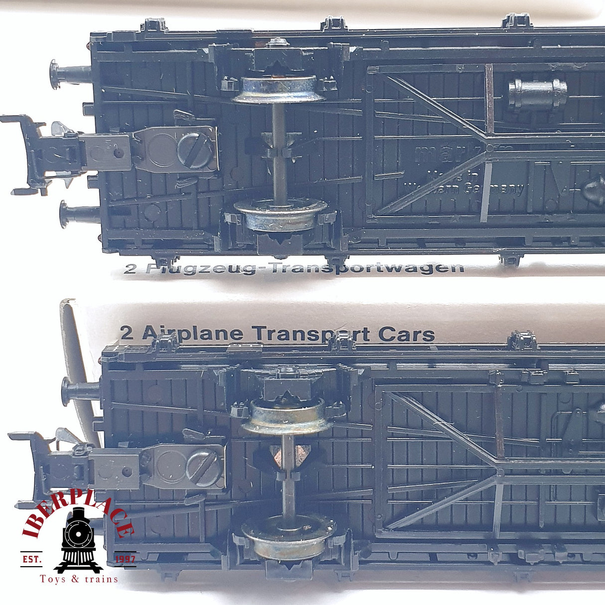 ♻️ 2da mano - Märklin 4506 set de vagones transporte de aviones junkers F13 H0 escala 1:87