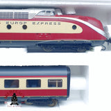 ♻️ 2da mano - DC Roco 43011 Set Tren diesel BR 601 Trans Europ Express H0 escala 1:87
