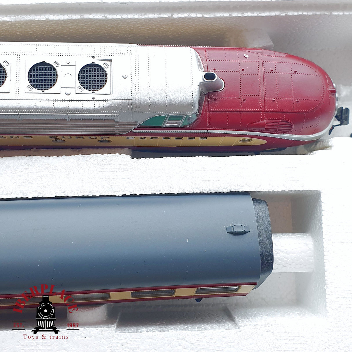 ♻️ 2da mano - DC Roco 43011 Set Tren diesel BR 601 Trans Europ Express H0 escala 1:87