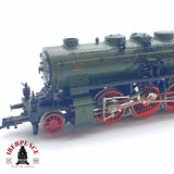♻️ 2da mano - AC Fleischmann 1885 Set locomotora P.St.B. 2810 vagones pasajeros H0 escala 1:87