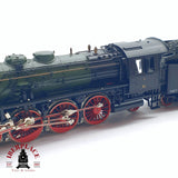 ♻️ 2da mano - AC Fleischmann 1885 Set locomotora P.St.B. 2810 vagones pasajeros H0 escala 1:87