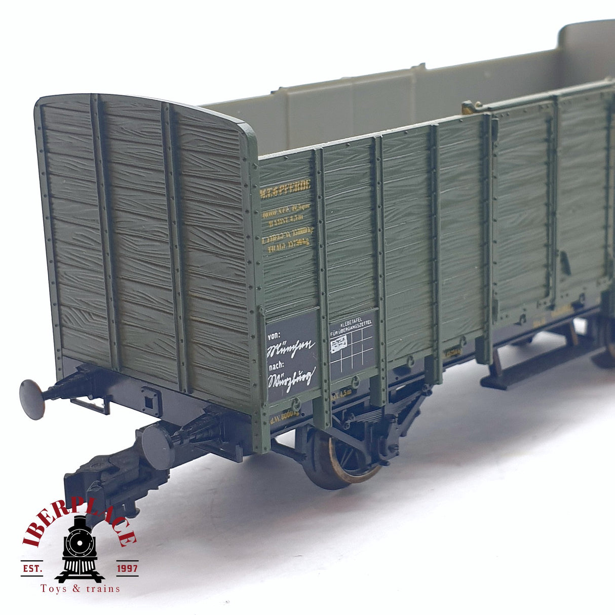 ♻️ 2da mano - DC Trix 33563 vagon abierto K.Bay.Sts.B 65501  H0 escala 1:87