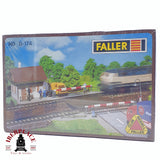 ♻️ 2da mano - Faller B-174 Paso a nivel con casa de vigilante H0 escala 1:87